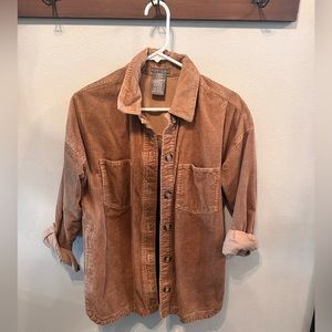 Corduroy shacket NWOT